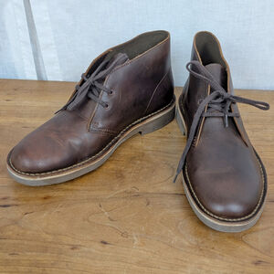 EUC Clarks Bushacre 2 Desert Chukka Boots Men's Size 8.5